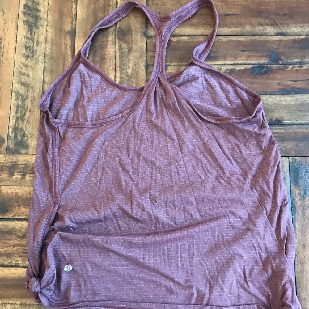 Lululemon Burgundy Tank